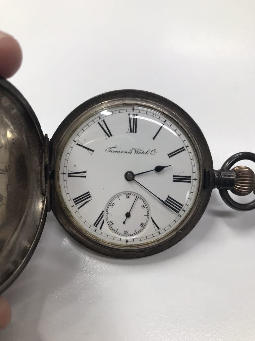 懐中時計 WATCH タバン ジャンク品 銀無垢 ヴィンテ タバン