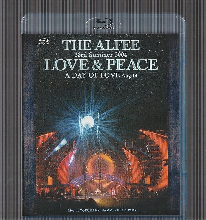 Blu-ray 廃盤 THE ALFEE アルフィー 23rd Summer 2004 LOVE & PEACE A DAY OF LOVE Aug.14 ブルーレイ 桜井賢 坂崎幸之助 高見沢俊彦