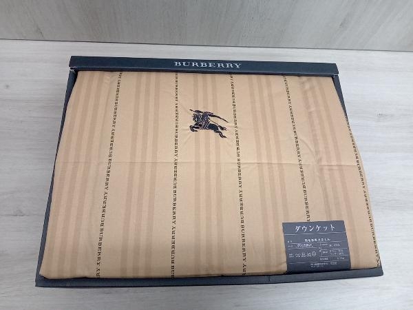 【未使用品】バーバリー　羽毛肌掛け布団　150✖️200cm 未使用品 BURBERRY ダウンケット 羽毛肌掛けふとん バーバリー 150