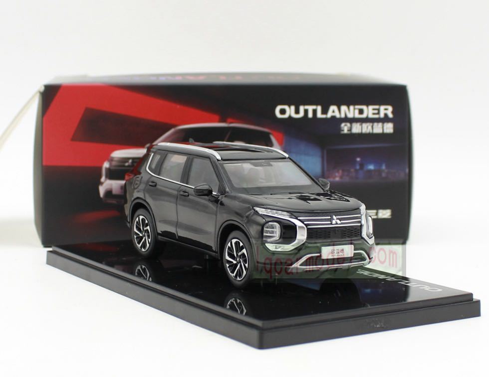 1/43 三菱 アウトランダー OUTLANDER 2023 黒 乗用車 ミニカー 【公式