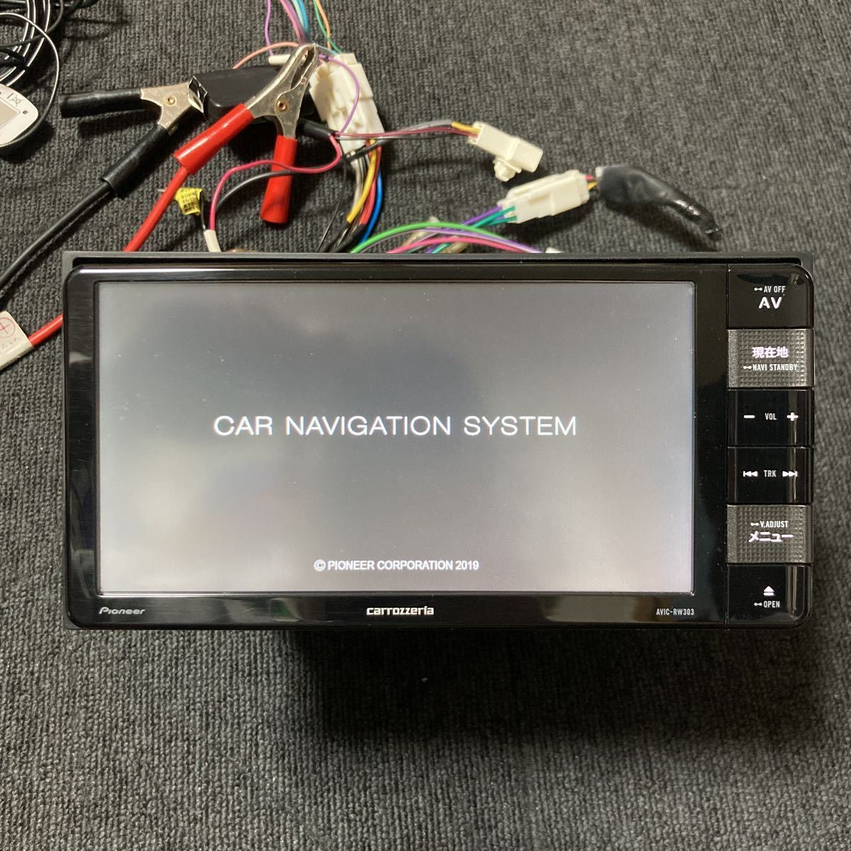 Pioneer パイオニア AVIC-RW303 carrozzeria 地図データ2019年 AVIC