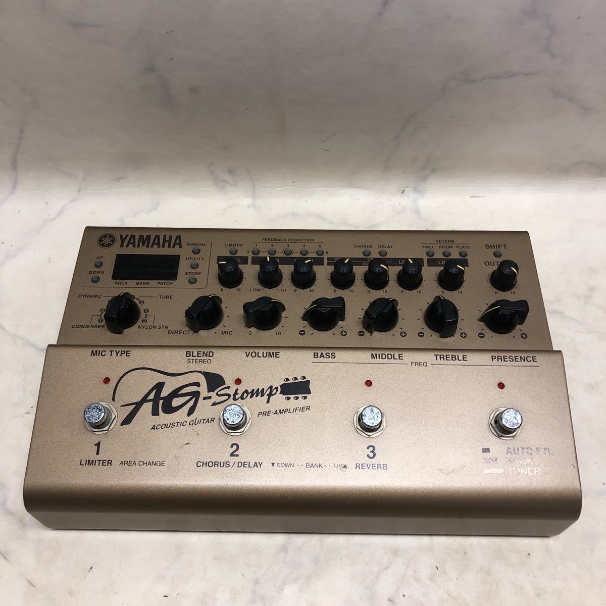 L5607) ヤマハ YAMAHA / AG-Stomp YAMAHA プリアンプ アコースティック