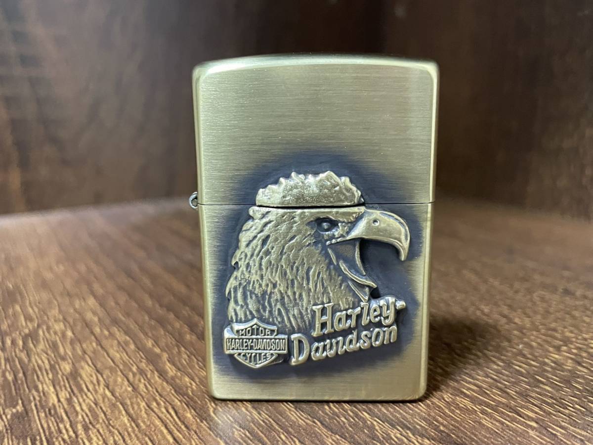 【定番，限定セール】 1円スタート 2017年 ハーレーダビッドソン ライター HARLEY-DAVIDSON ジッポー オイルライター AntiqueBrass 真鍮(その他)｜売買されたオークション情報、yahooの商品情報をアーカイブ公開 - オークフ Zippo