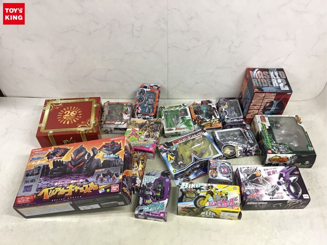 1円〜 同梱不可 ジャンク 仮面ライダードライブ、ゴースト、エグゼイド、ゴースト、トッキュウジャー他 ブレイクガンナー等