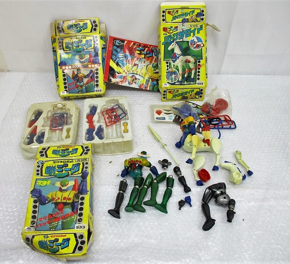 3356Y 超合金 超合金魂 ロボット マグネロボット 大量ジャンク  