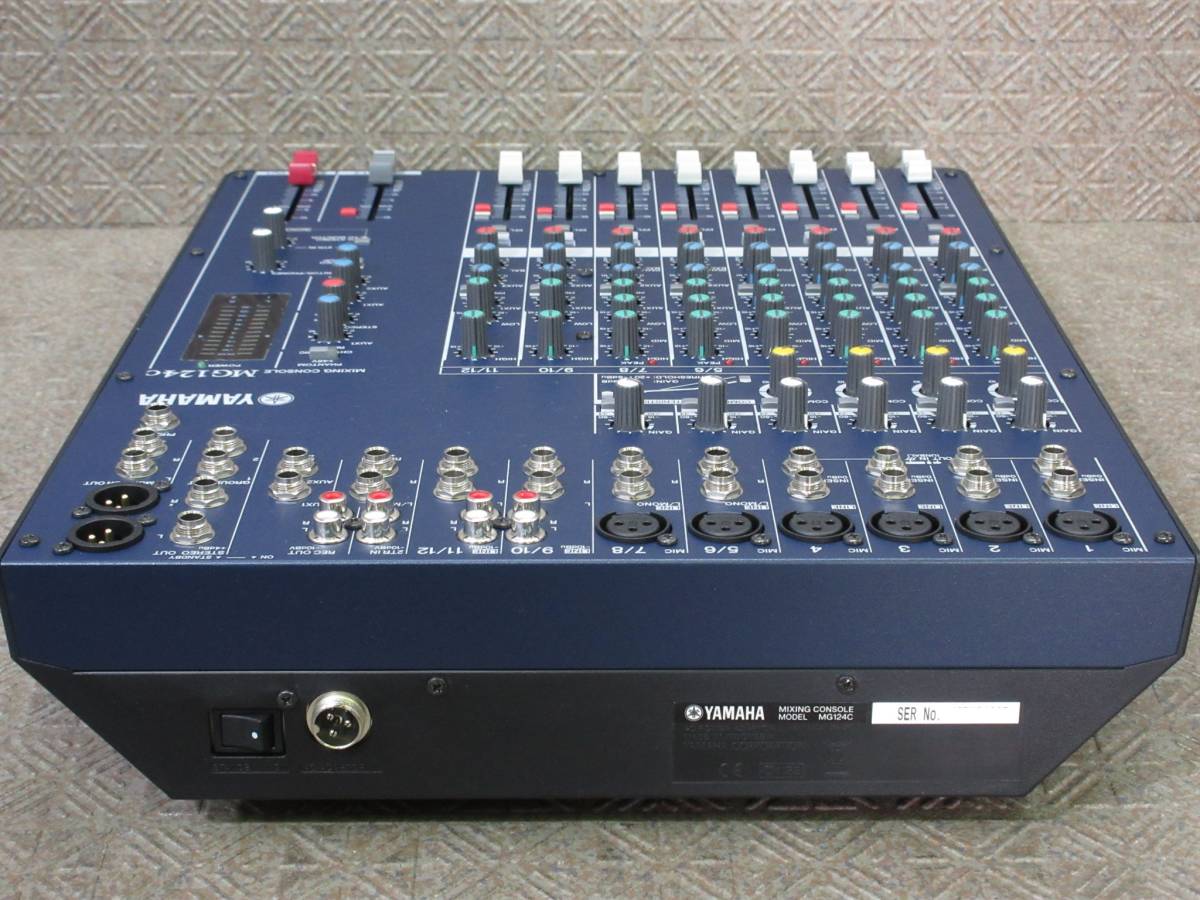 YAMAHA / ヤマハ / Mixing console MG124c / ミキシングコンソール