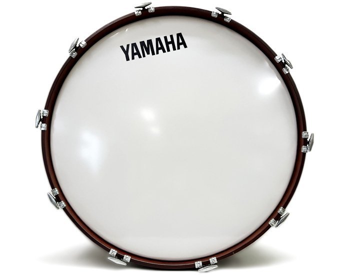 YAMAHA ヤマハ バスドラム CB-528A 木目調 標準サイズ ウッドフープ 