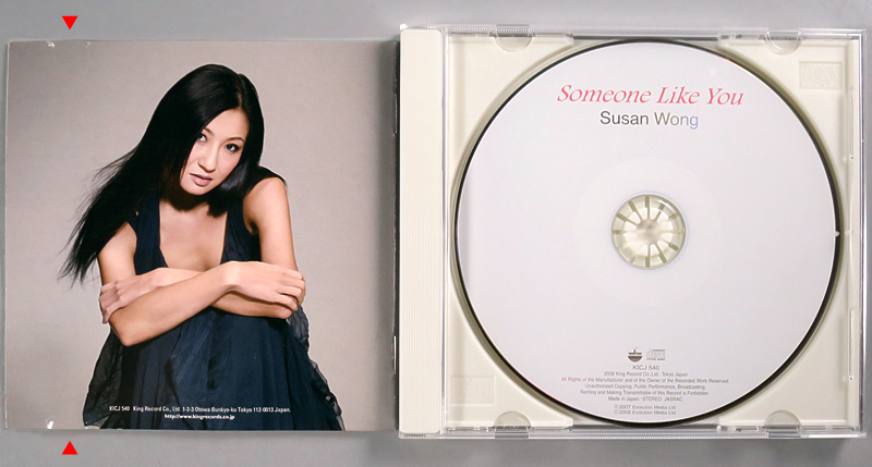 CD) Susan Wong 『Someone Like You』 国内盤 KICJ 540 スーザン 