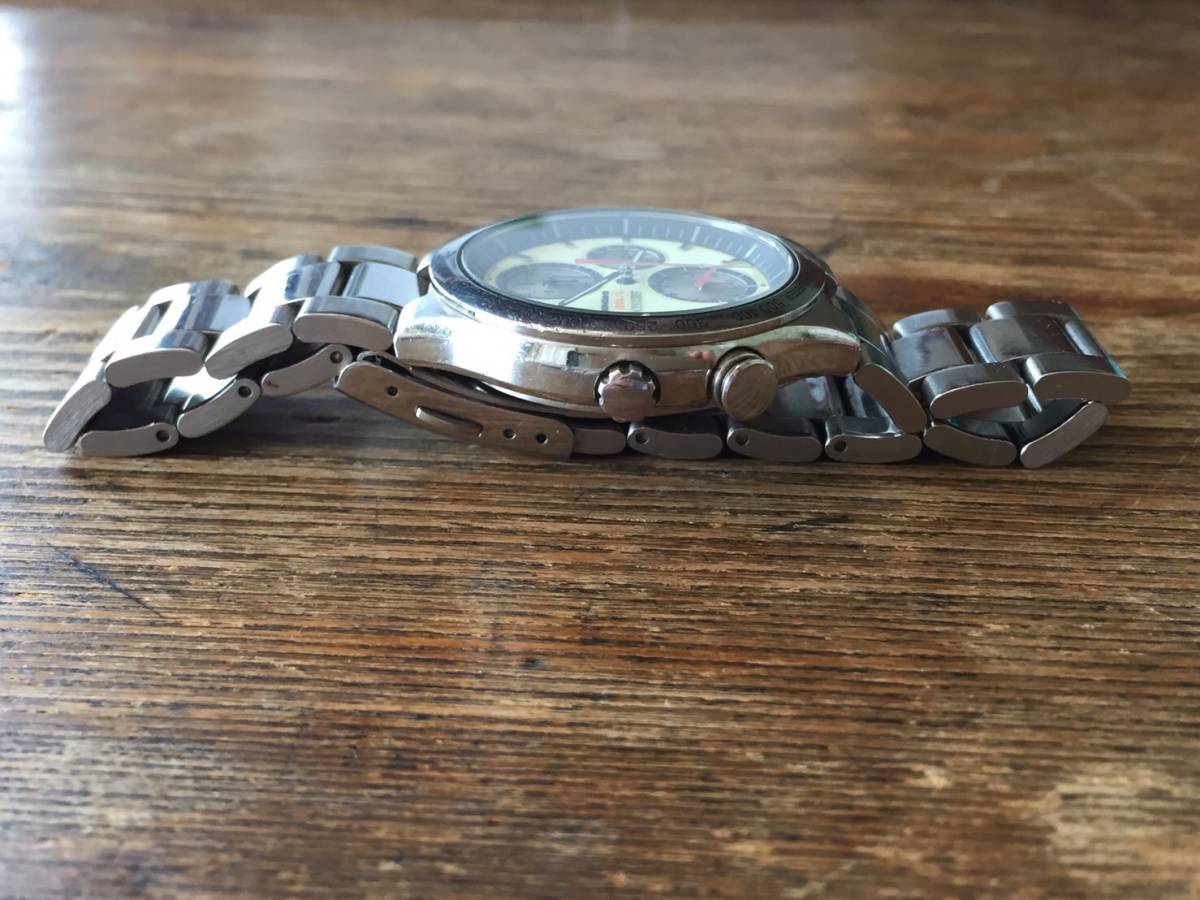 レア SEIKO 7T52-6A20 セイコー スピードマスター クロノグラフ 腕時計 