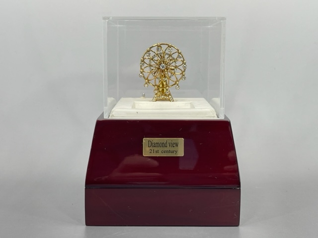田崎真珠 TASAKI Diamond view 21th century K18 ダイヤ2.0ct 観覧車 