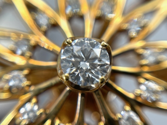 田崎真珠 TASAKI Diamond view 21th century K18 ダイヤ2.0ct 観覧車 