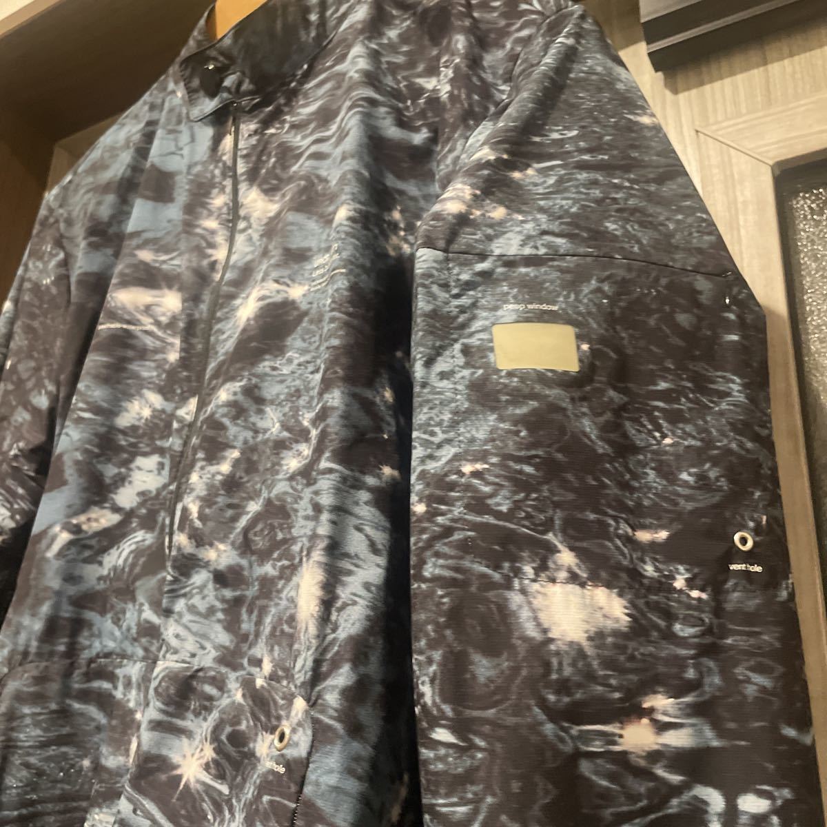 undercover 11ss less but better 水面転写ブルゾン サイズ2 アンダー 