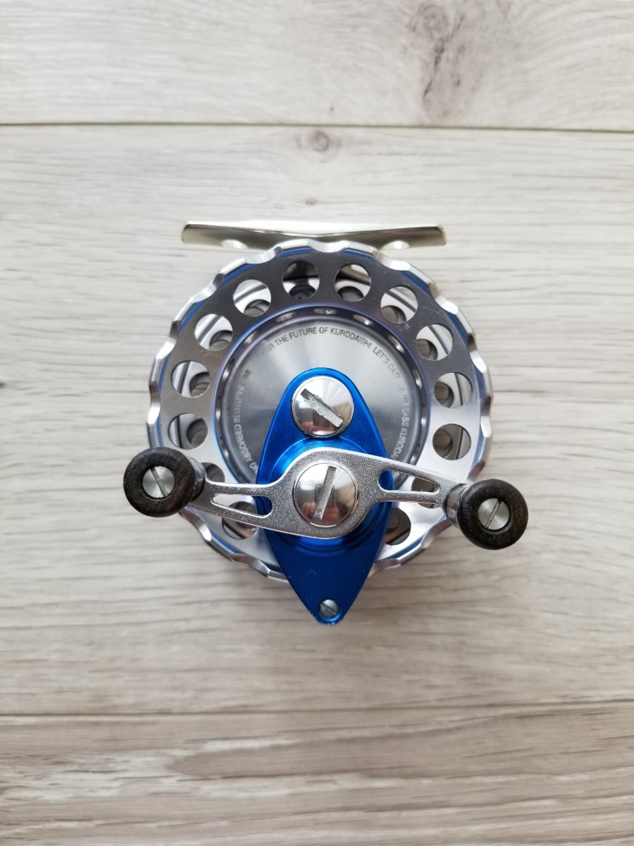 黒鯛工房　BLACKY THE落し込み Z 75-S HISPEED　シルバー　ドラグ付き