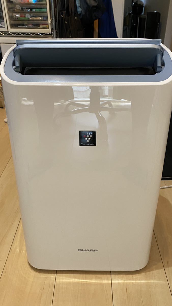 【美品】SHARP CV-EF120-W 空気清浄機 プラズマクラスター 除湿機