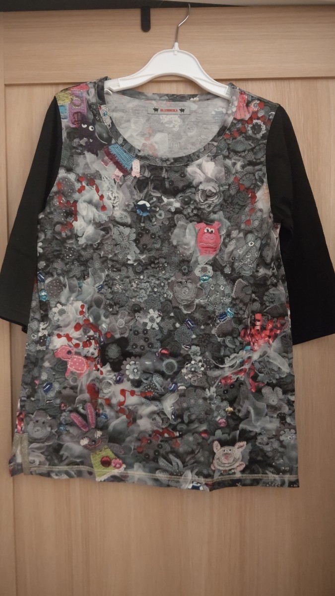 アルベロベロ 中古美品 五分袖カットソー