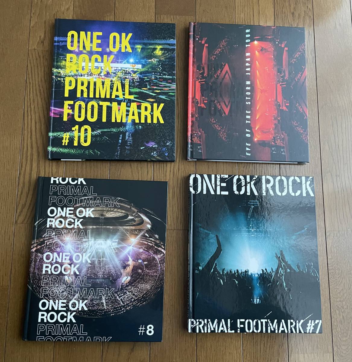 one ok rock primal footmark ♯7〜10 特典ポスターつき