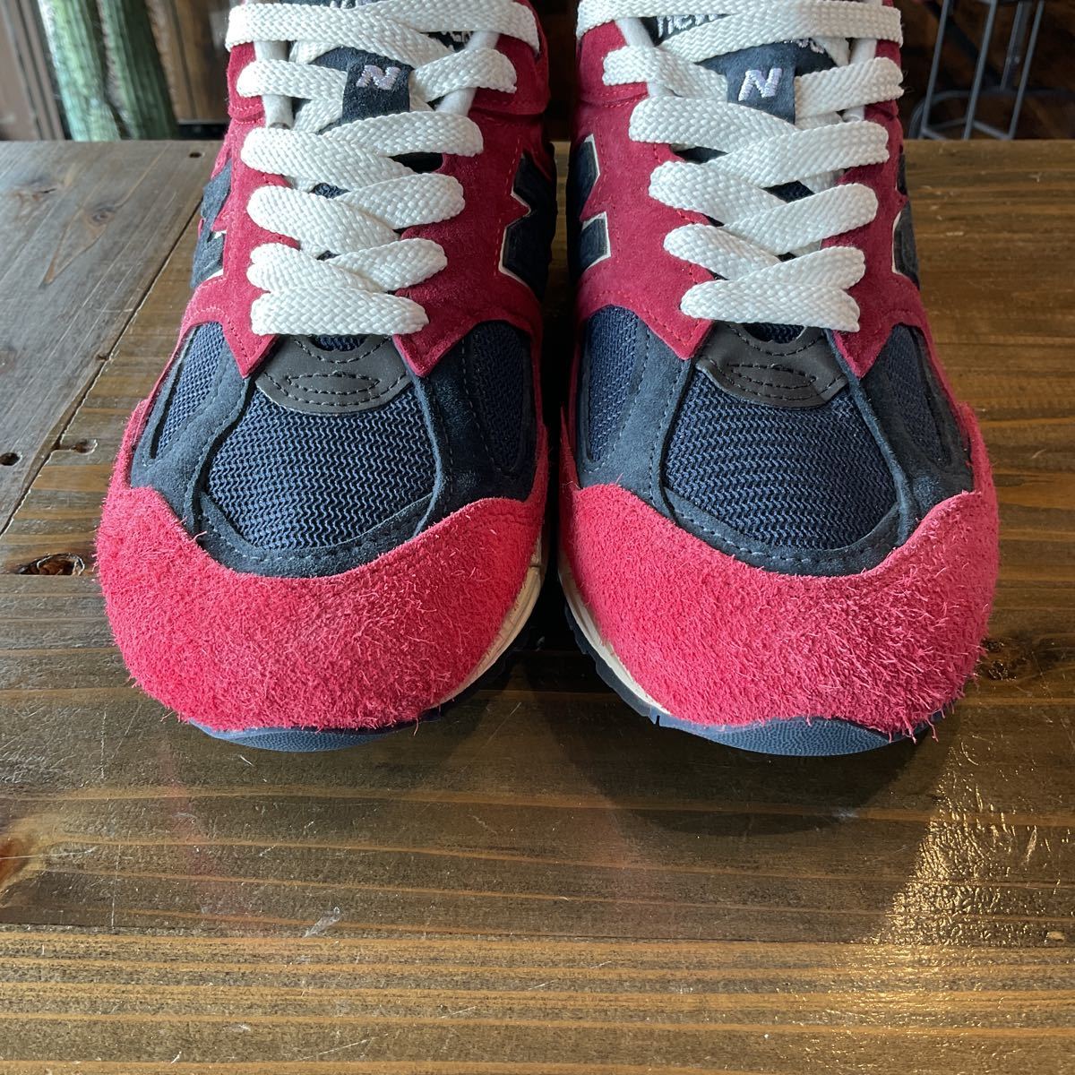 M990AD2 New Balance RED ニューバランス ROOSTER BALANCE – レッド 中古・古着通販NEW (ニューバランス) サイズ 990V2 MADE USA製｜Yahoo!フリマ（旧PayPay (New