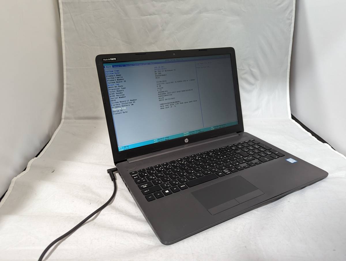 中古ノートPC　HP250　G7