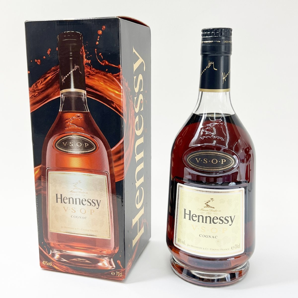 飲料・酒 【新品未開封】ヘネシー VSOP 金キャップ プリヴィレッジ