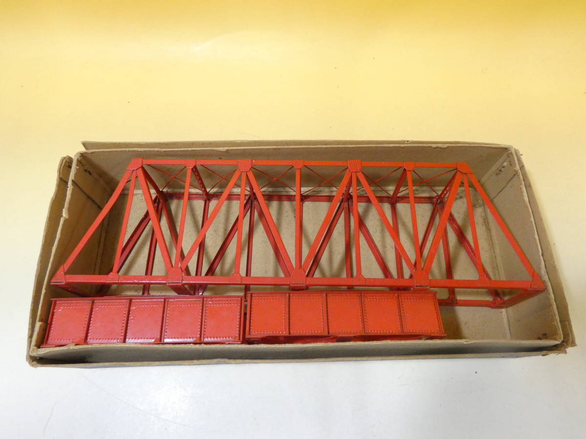 【ジャンク扱い】HOゲージ　エンドウ　ストラクチャー　鉄橋セット？　№1　【鉄道模型】J1　S1770