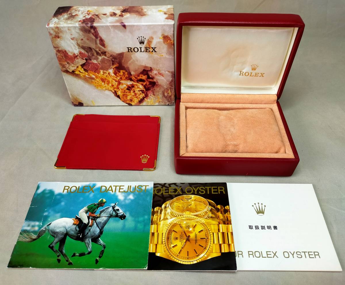 公式 取扱 店 ROLEX ロレックス 空箱① 純正BOX 時計ケース 14.00.01