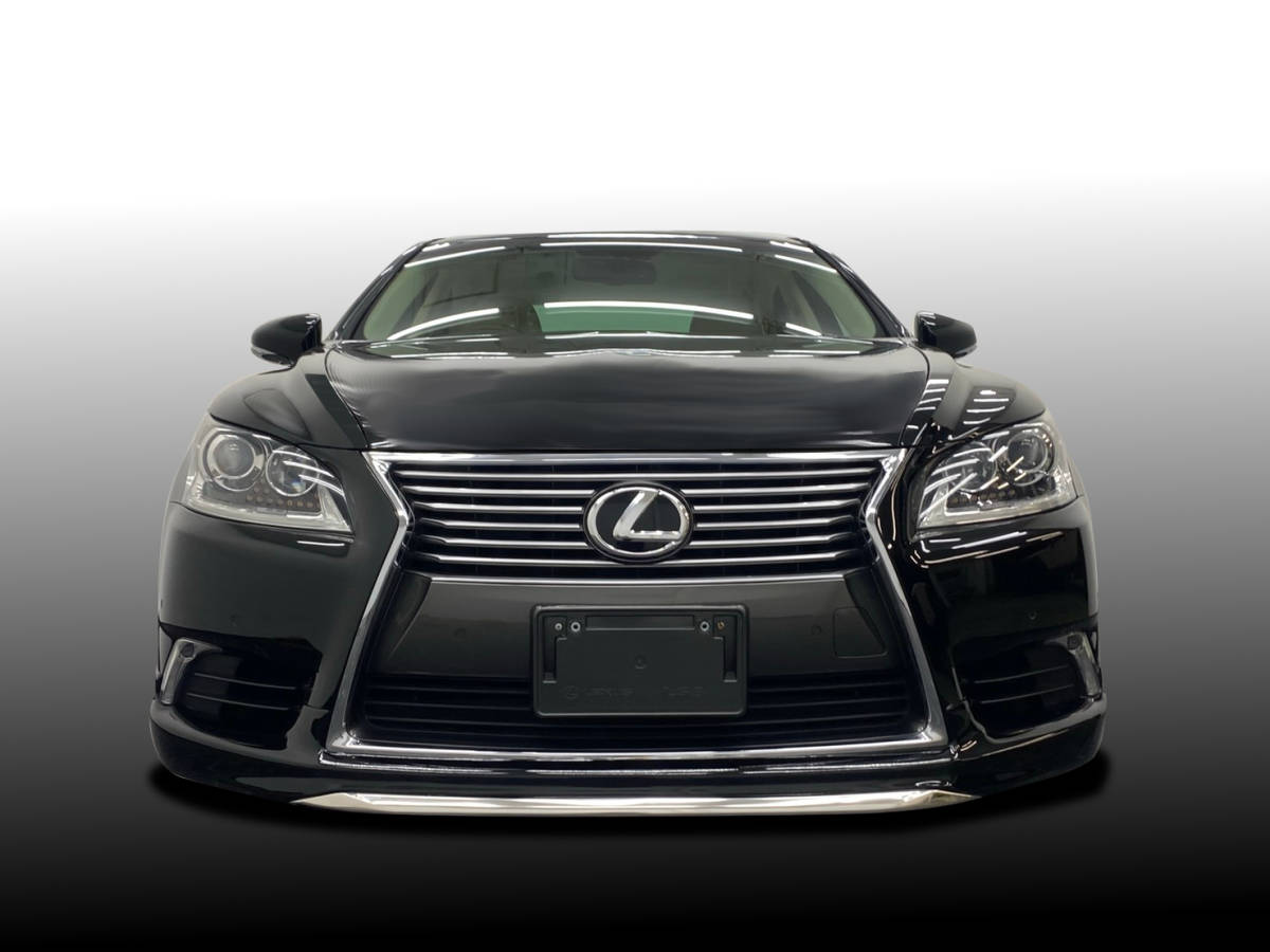 純正カラー塗装付！！レクサス LS 460 後期用 メッキ付き ハーフエアロ 