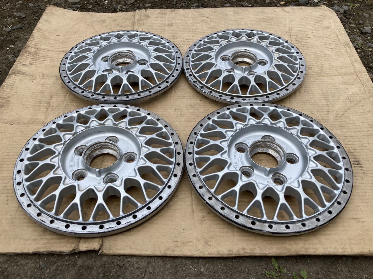 ② BBS RS137 16インチ 16inch BBS RS137 4枚 7.0J×16H2ET45 pcd 5×114.3 TOYOTA用ハブ