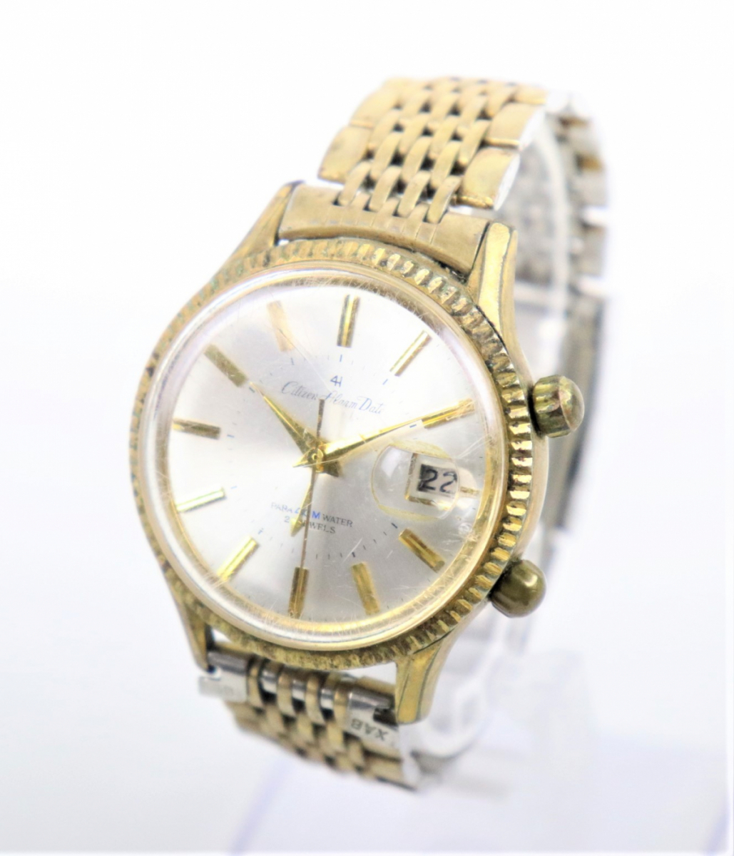 CITIZEN ALDS51301a-Y シチズン Alarm Date アラームデイト 腕時計 21JEWELS パラウォーター ブランド品 メンズ 防水 013JHIV14