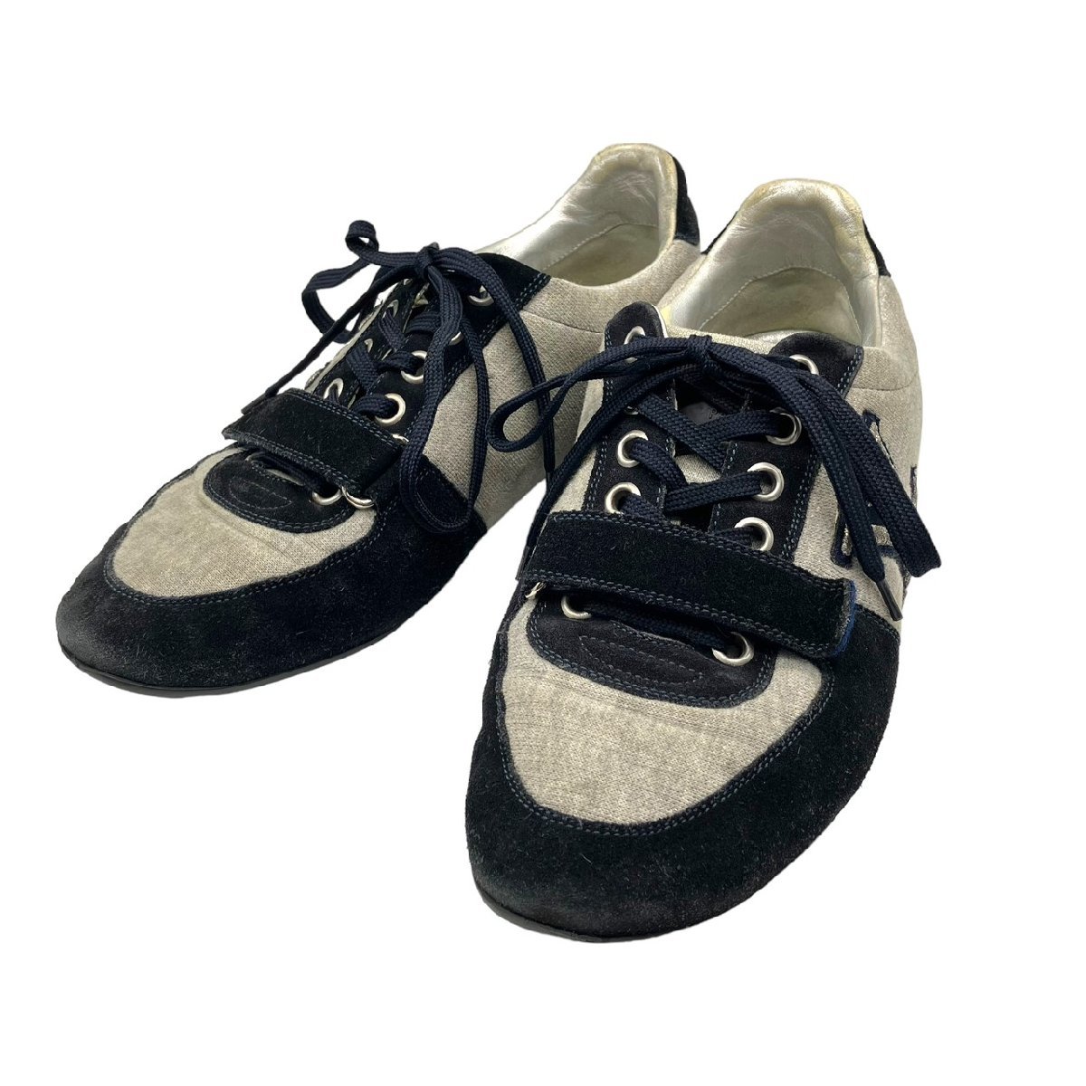 LOUIS VUITTON ルイヴィトン ローカット スエード スニーカー GO1111 6 