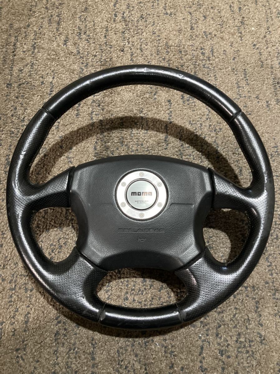 【送料無料】GDA GDB 純正 MOMO ステアリング