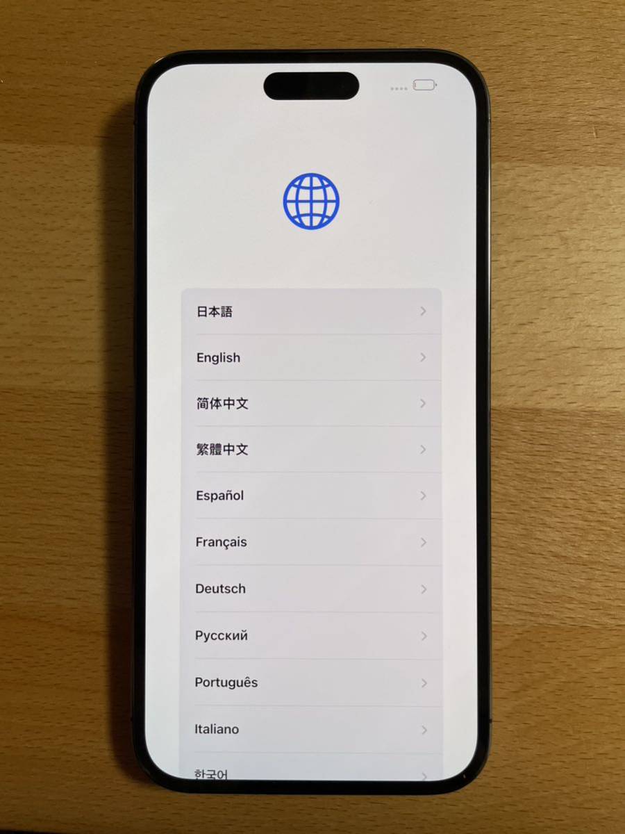 Apple iPhone 14 Pro Max 128GB Deep Purple MQ993J/A ジャンク品