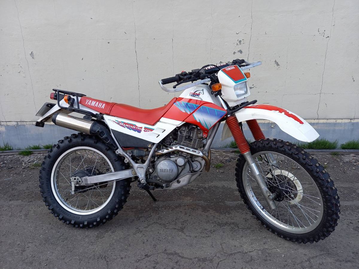 ヤマハ　セロー225　札幌発　13217ｋｍ