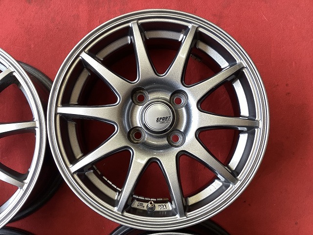SPORT ABELIA スポルト アベリア 14インチアルミホイール 14X5.5J＋43