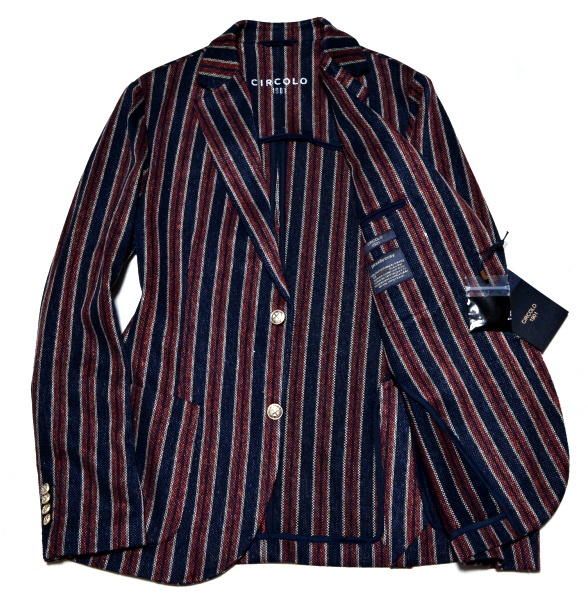 新品】春夏リネン CIRCOLO 1901 チルコロ1901 銀ボタンブレザー仕様