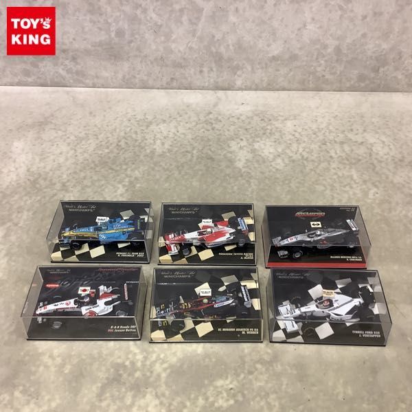 低価，安い 1円〜 ミニチャンプス 1/43 マクラーレン メルセデス MP4/15 パナソニック トヨタレーシング TF102 等(レーシングカー)｜売買されたオークション情報、yahooの商品情報をアーカイブ公開 - オーク レーシングカー