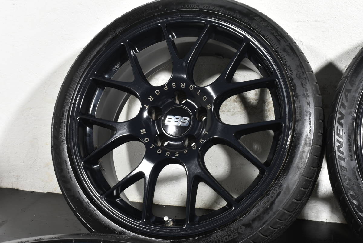 ☆BBS GERMANY CH-R CH141 19インチ☆PCD114.3 8J +45☆コンチネンタル 