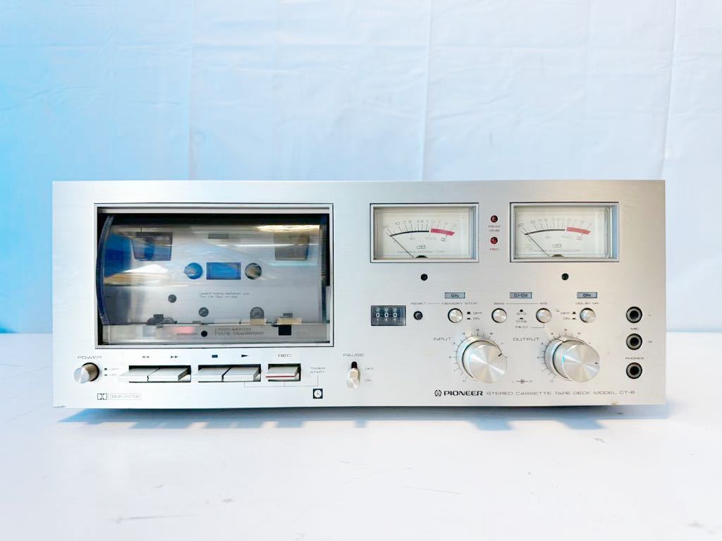 パイオニア Pioneer CT-8 カセットデッキ【通電OK】 CT-8 【公式通販】
