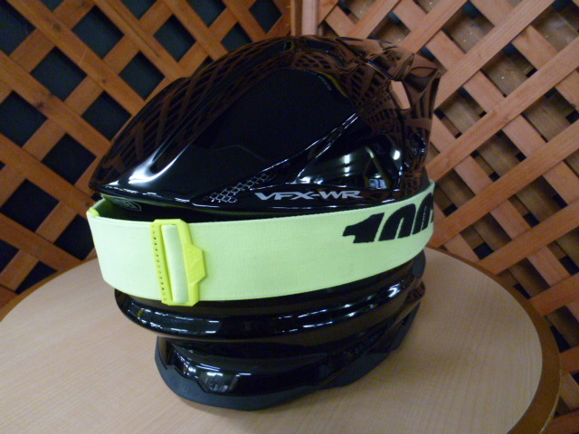 ｍ　良品中古入荷！SHOEI VFX-WR 100%MXゴーグル付き　ブラック　Sサイズ　22年生産ヘルメット　5J16.23.T SHOEI VFX-WR Mサイズ Webike SPARKLE［ブイエフ ジェイ