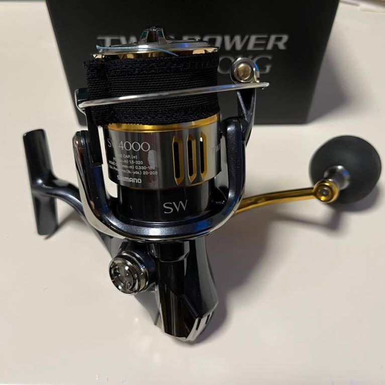 シマノ ツインパワーSW4000XG 未使用 シマノ ツインパワーSW 4000xg 中古美品 シマノ 4000XG ツインパワー