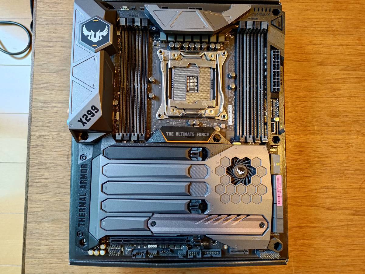 美品】ASUS TUF X299 Mark 1 マザーボード マザボ LGA2066 Core X TUF