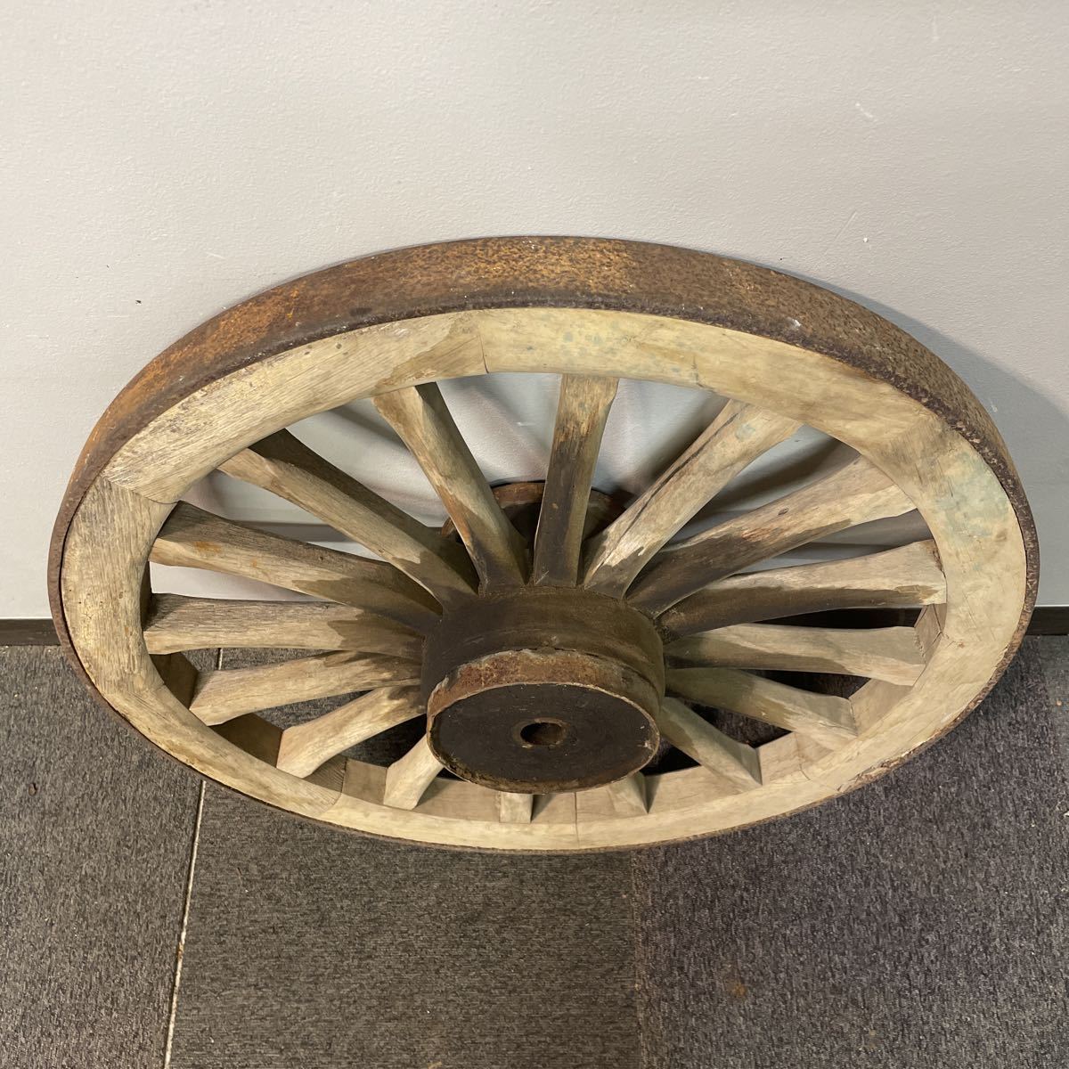鉄製 車輪 歯車 昭和レトロ アンティーク 鉄製 車輪 歯車 昭和レトロ アンティーク