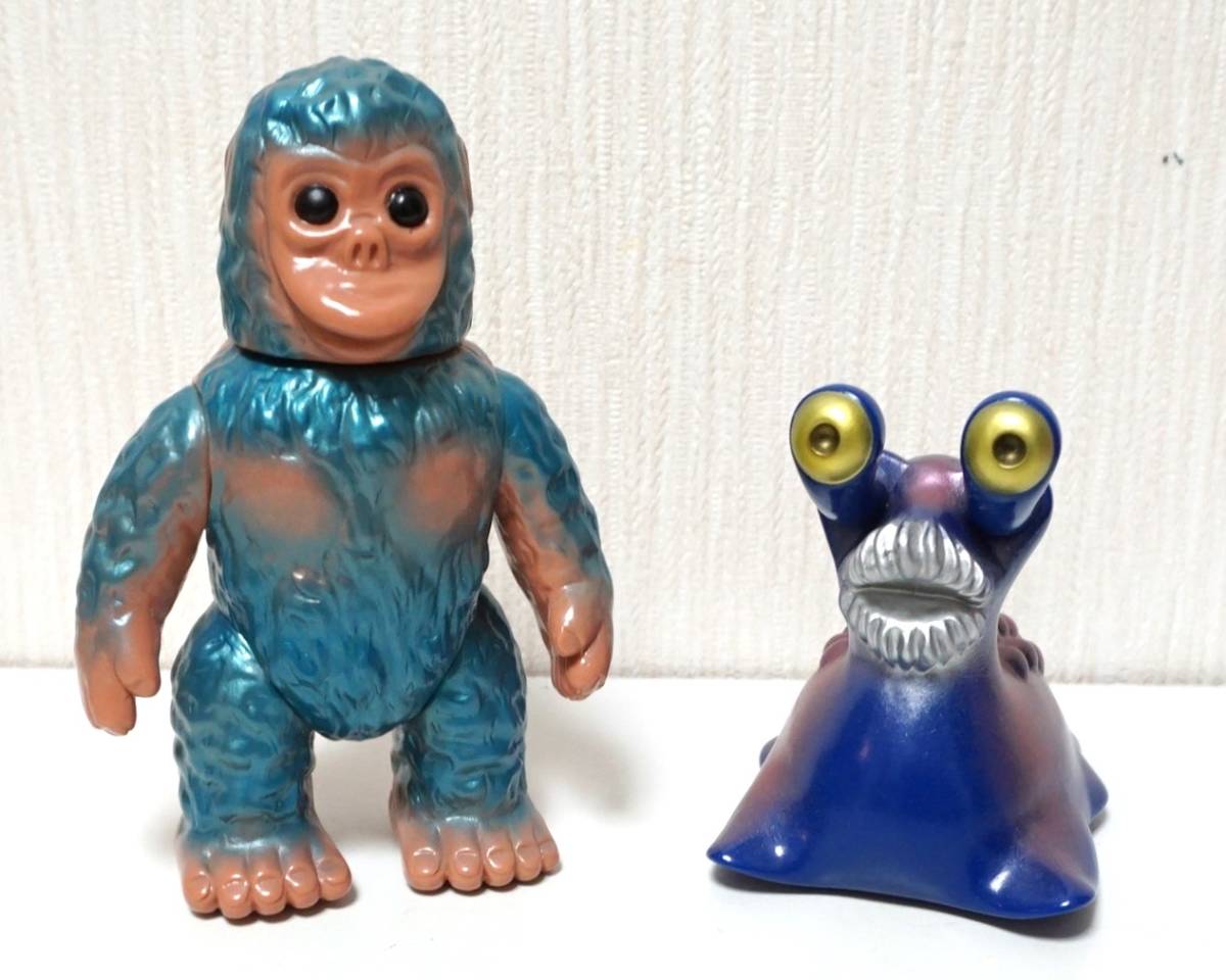 ☆マーミット ゴロー＆ナメゴン ビニパラベビー ウルトラQ 怪獣 ソフビ