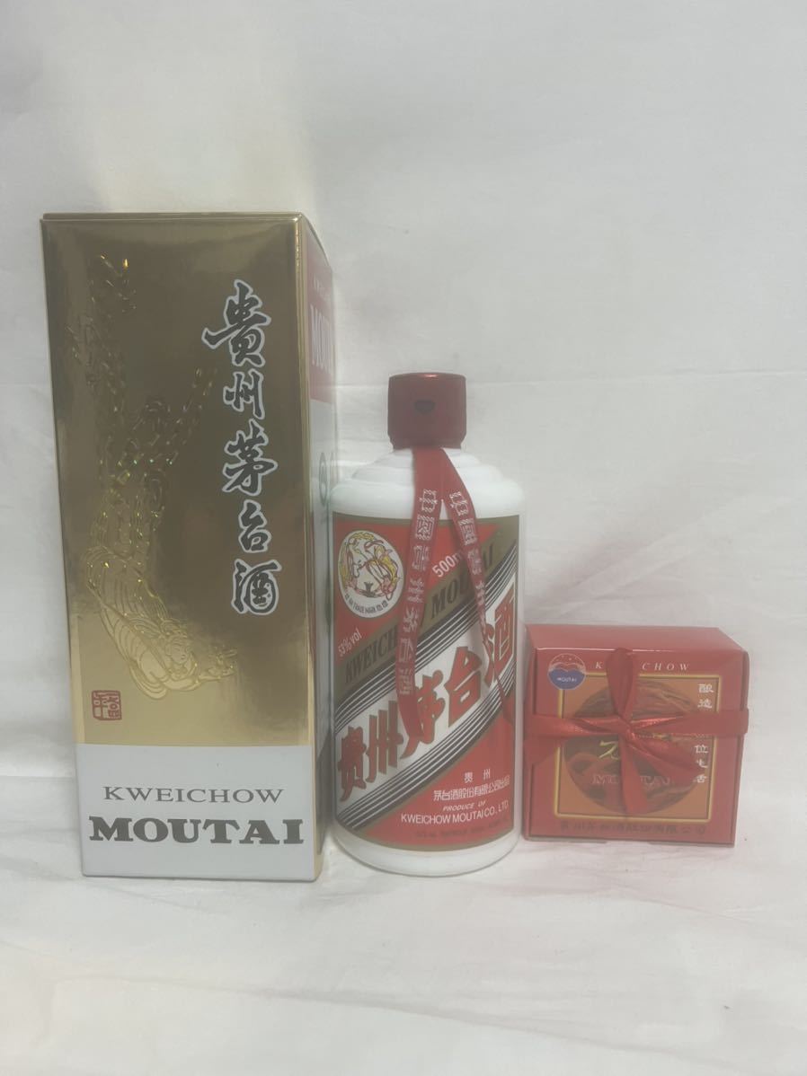 貴州茅台酒 貴州茅台酒 マオタイ酒 中国 箱付き 酒 500ml 53% #kw マオタイ