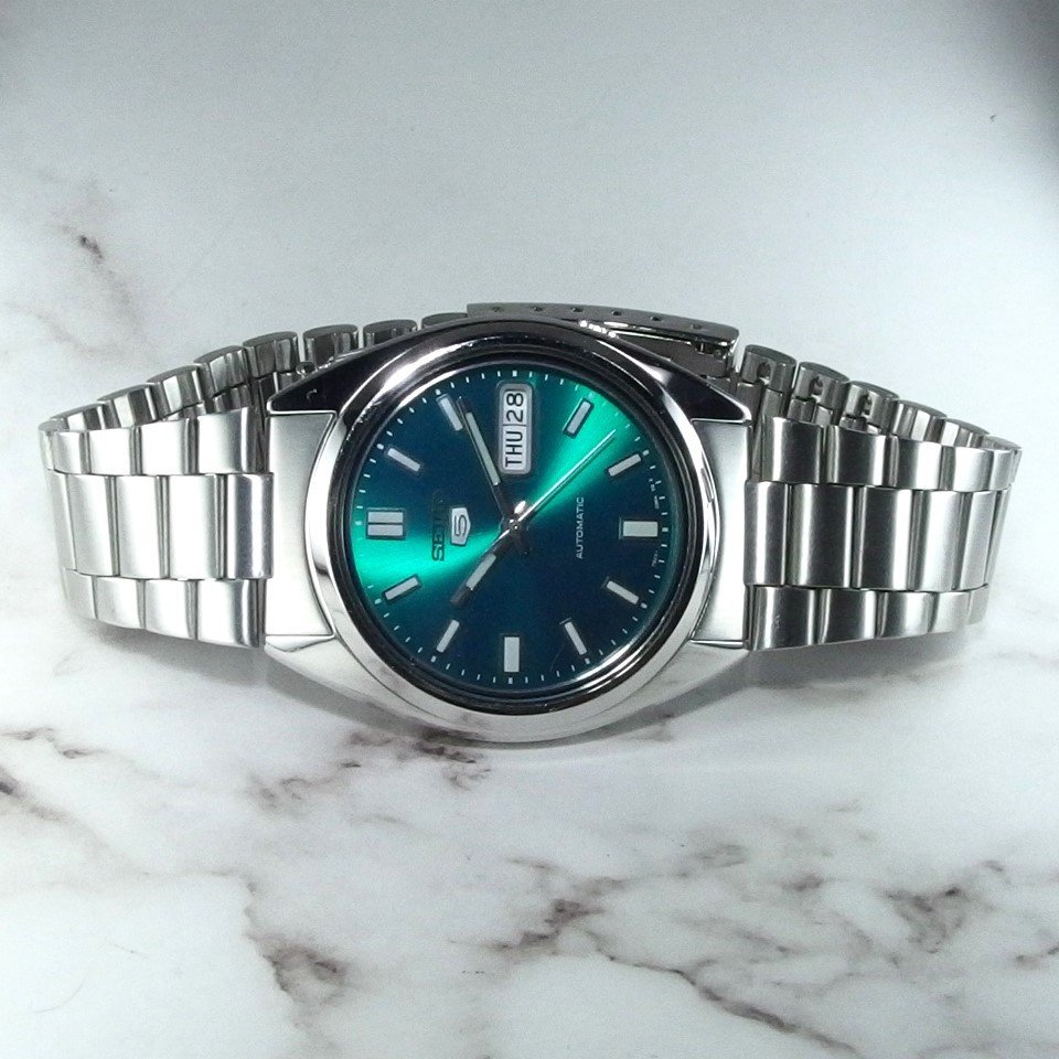 美品】 SEIKO セイコー 5スポーツ 7S26-0480 デイデイト SS 自動巻き 