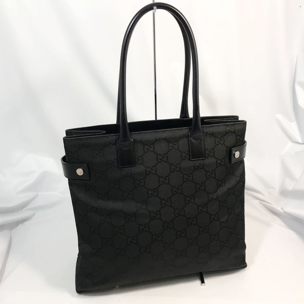 グッチ レザー GGナイロン GUCCI 極美品GUCCI ナイロン ショルダー 