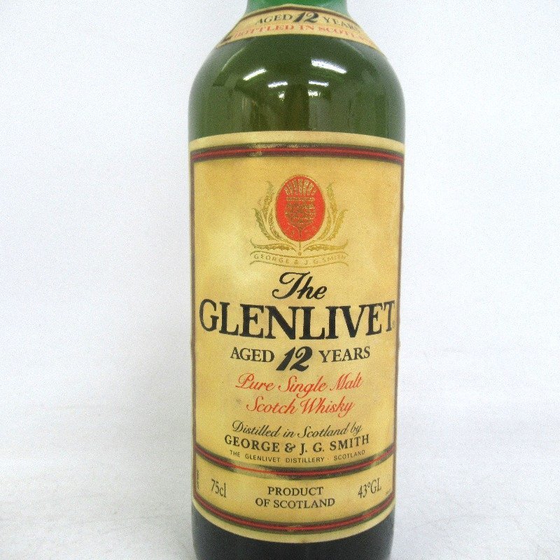 グレンリベット 12年 750ml 86°PROOF