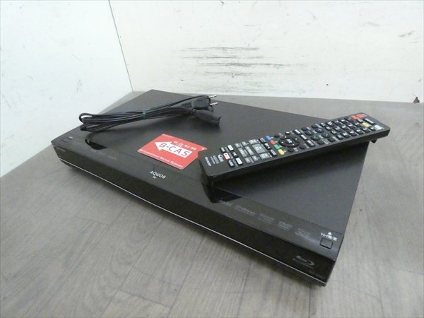 ブルーレイ AQUOS BD-W550 W録画⁄500GB⁄外付HDD 管SA6409 ブルーレイ