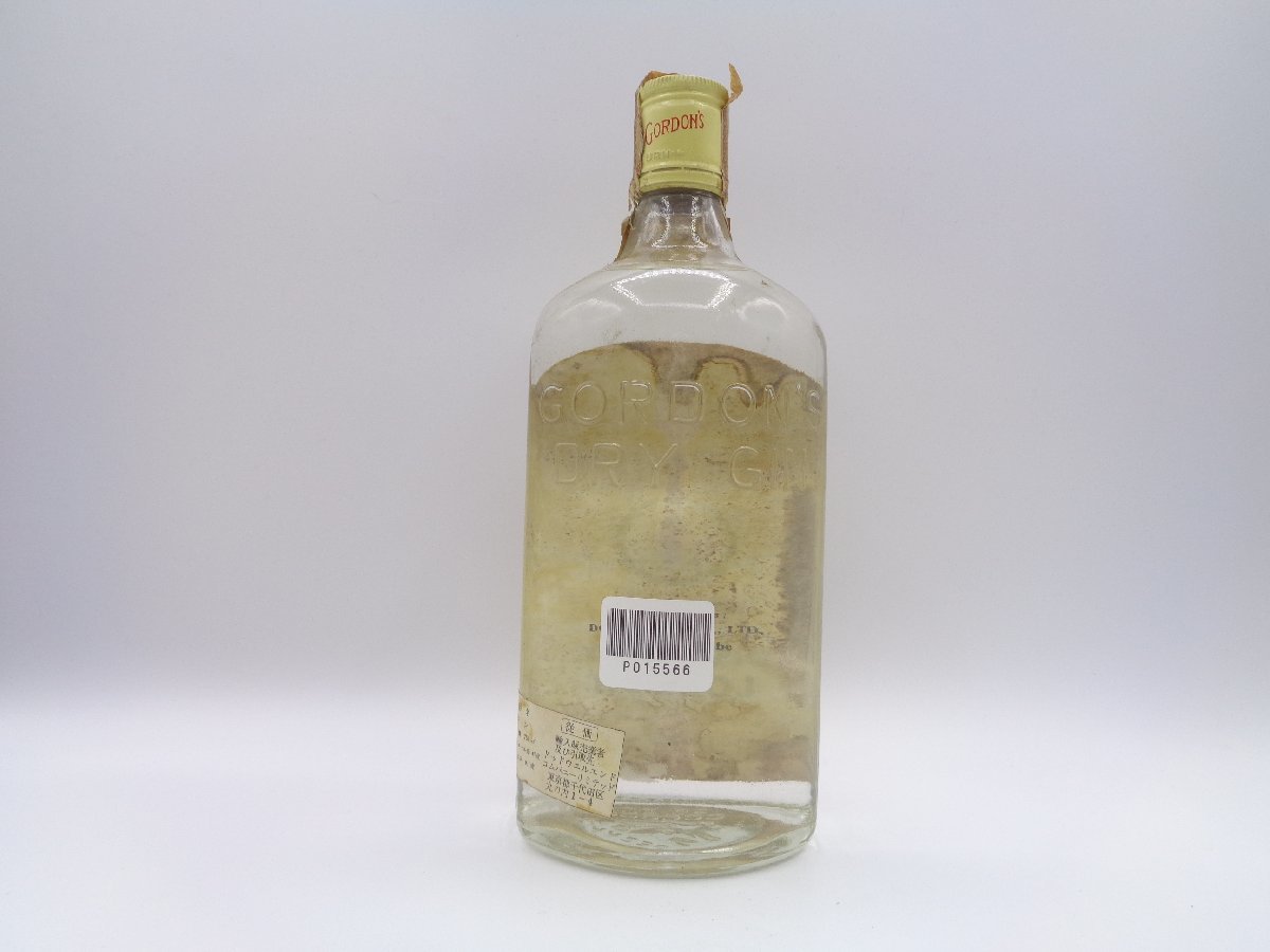 GORDON'S DRY GIN ゴードン ドライジン 750ml 47% 未開封 古酒 P15566
