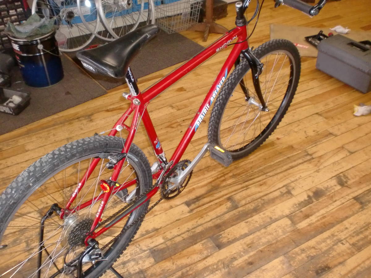 当時物 中古 SHOGUN マウンテンバイク 26インチ 変速21段 3×7 460mm 
