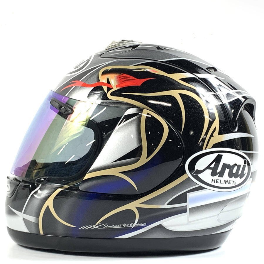 Arai RX-7 RR IV フルフェイスヘルメット　59-60cm ARAI アライ RX-7 RR Ⅳ フルフェイスヘルメット サイズ:59-60cm L